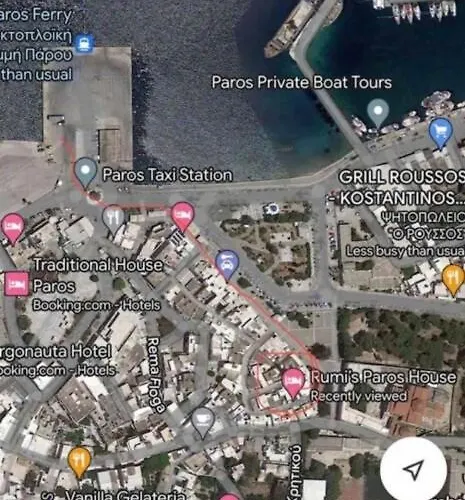 Rumi's House-port,old Town,100 Doors Church In The Heart Of Parikia Parikia (Paros)