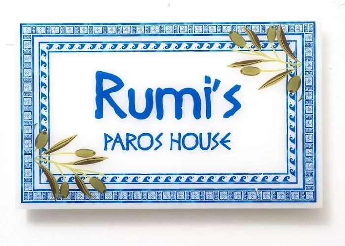 Rumi's House-port,old Town,100 Doors Church In The Heart Of Parikia Holiday home *